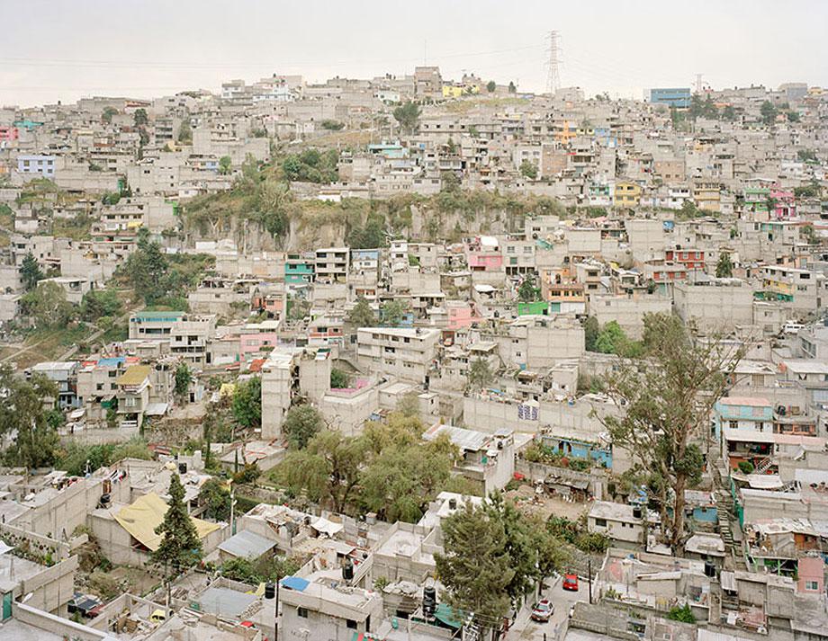 View of an homes in Naucalpan, a city of 1 million people in the State of Mexico, bordering on Mexico City.