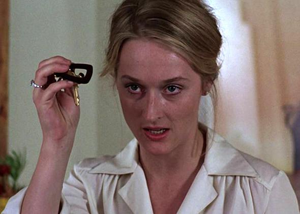 Meryl Streep in Kramer vs. Kramer.