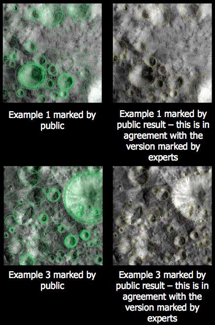 mapping craters on Vesta