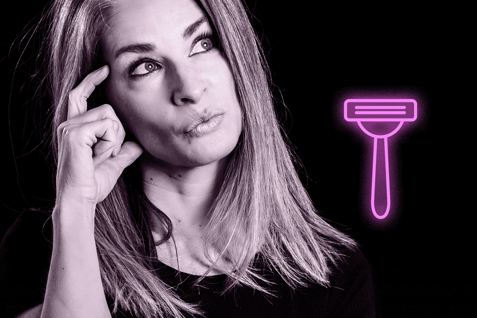 What percentage of women shave their vagina