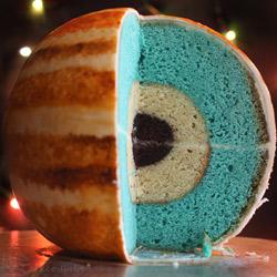 Jupiter cake interior