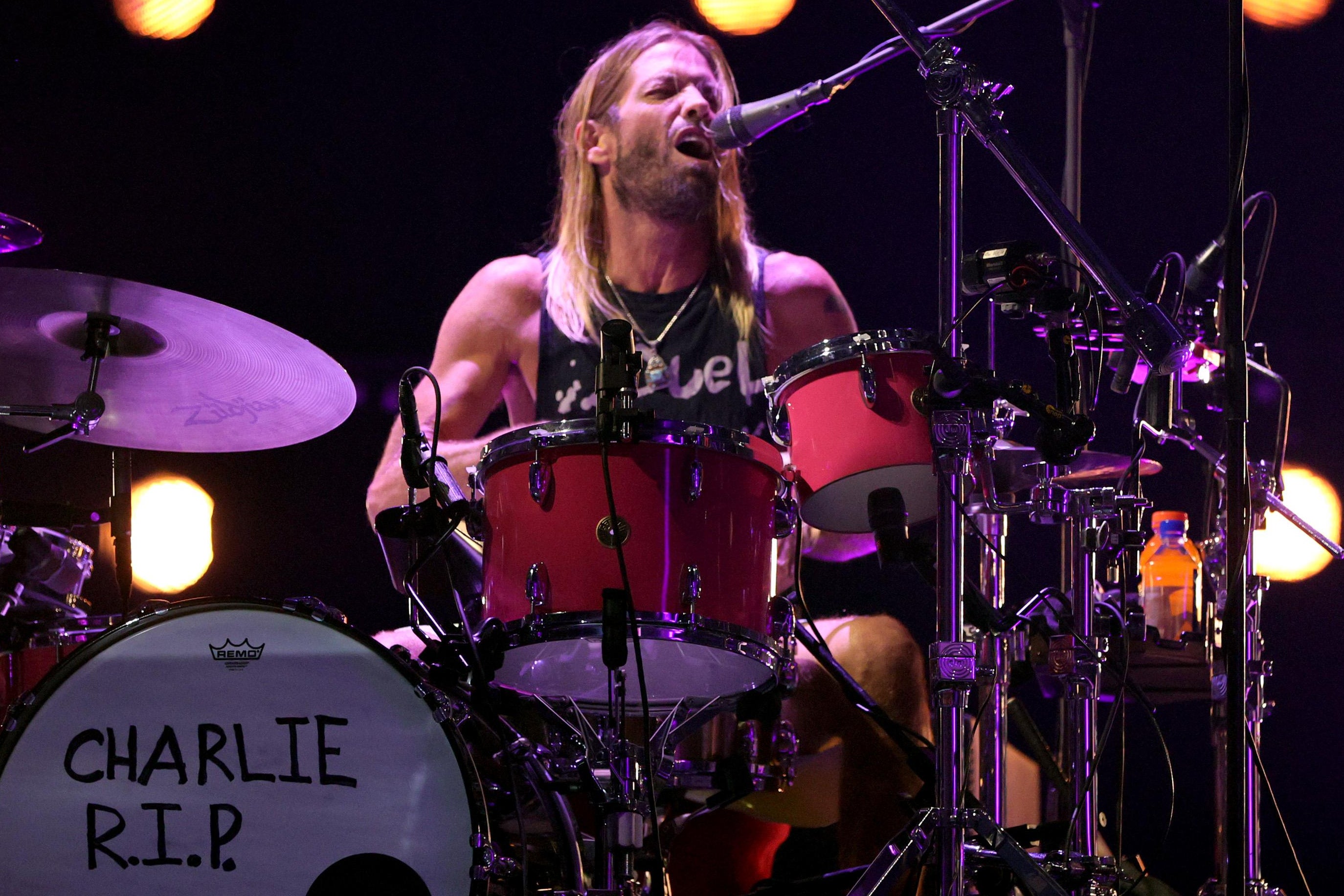 Taylor Hawkins of Foo Fighters performs onstage during the 2021 MTV Video Music Awards at Barclays Center on September 12, 2021 in the Brooklyn borough of New York City.