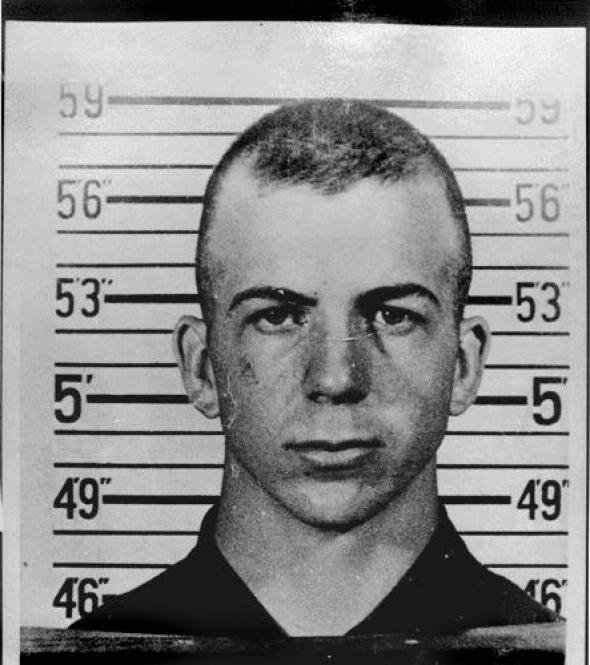 Lee Harvey Oswald as a marine.
