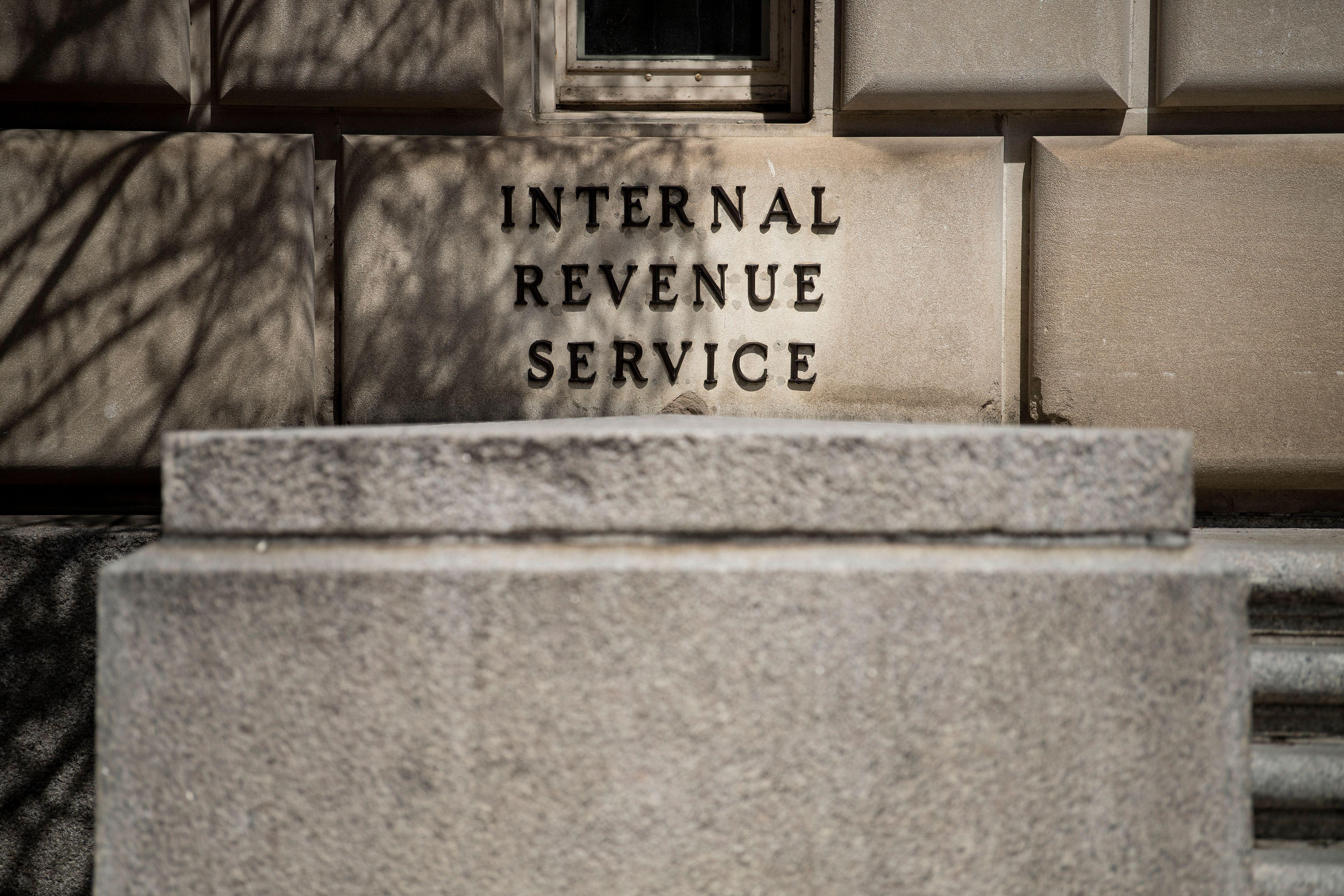 The Internal Revenue Service building on March 27, 2019, in Washington, DC. 