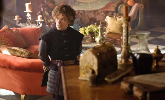 Peter Dinklage as Tyrion Lannister in HBO's Game of Thrones.