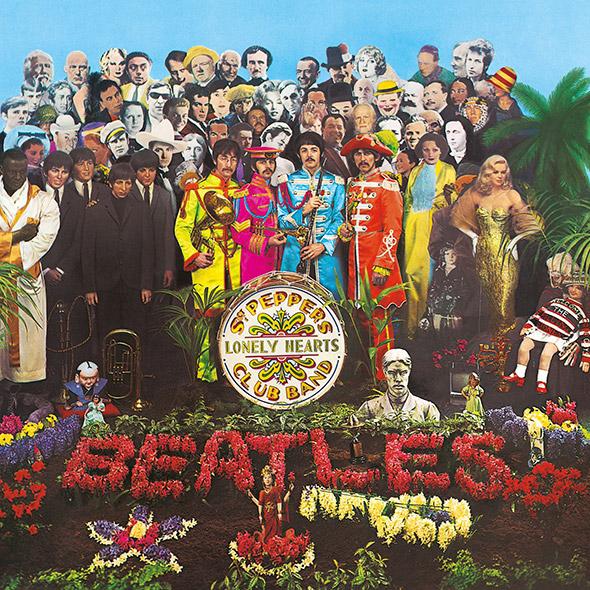 Sgt. Pepper's Lonely Hearts Club Band album cover.