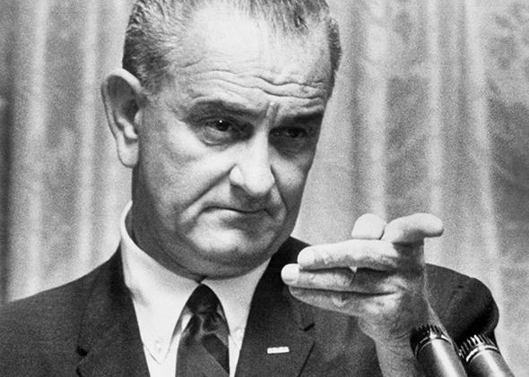 Lyndon Johnson. 