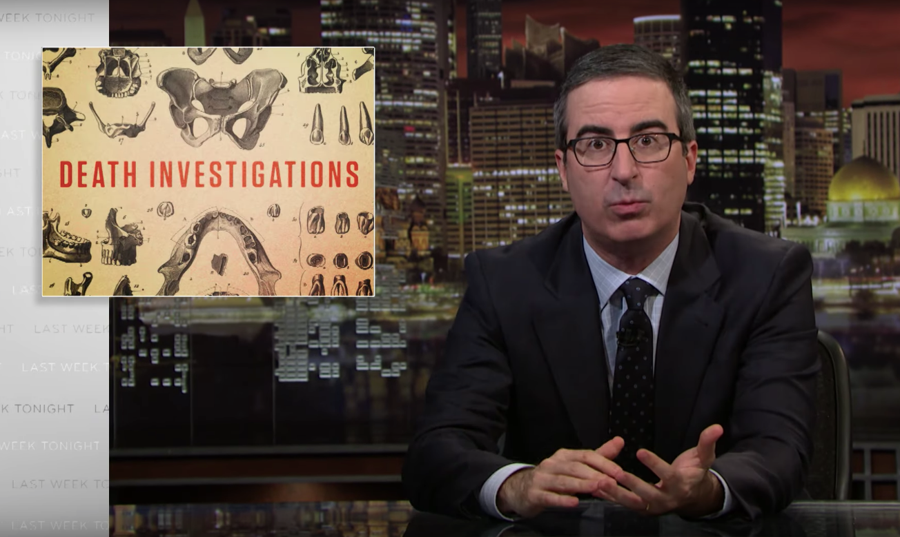 Last Week Tonight: John Oliver On Autopsies, Coroners Vs. Medical ...