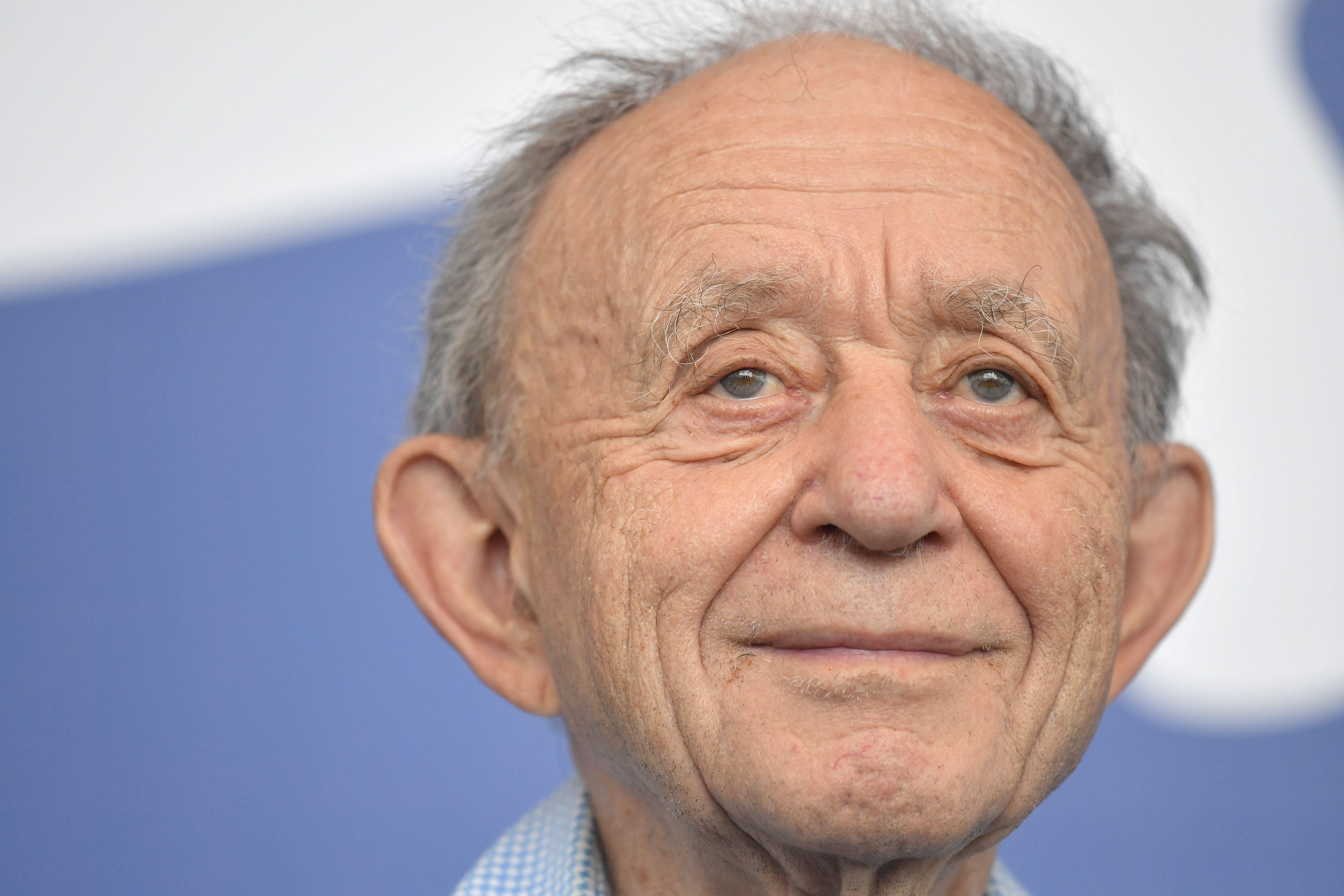 Director Frederick Wiseman attends the photocall of the movie 'Ex Libris - The New York Public Library' presented in competition at the 74th Venice Film Festival on September 4, 2017 at Venice Lido.  / AFP PHOTO / Tiziana FABI        (Photo credit should read TIZIANA FABI/AFP/Getty Images)