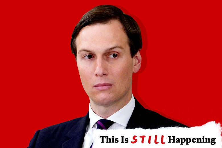 Jared Kushner looking stern.