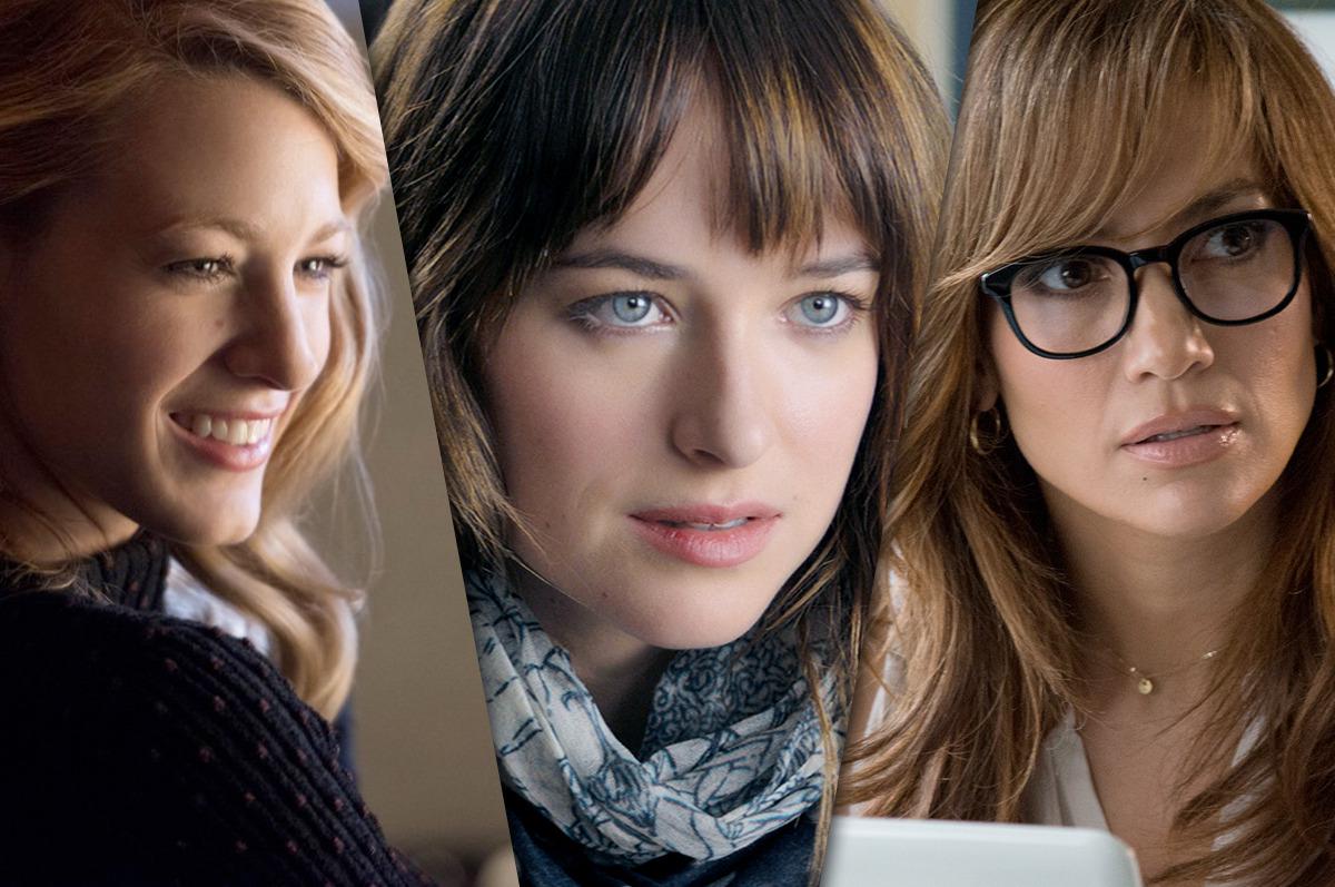 Stills from The Age of Adaline, Fifty Shades of Grey, and The Boy Next Door 