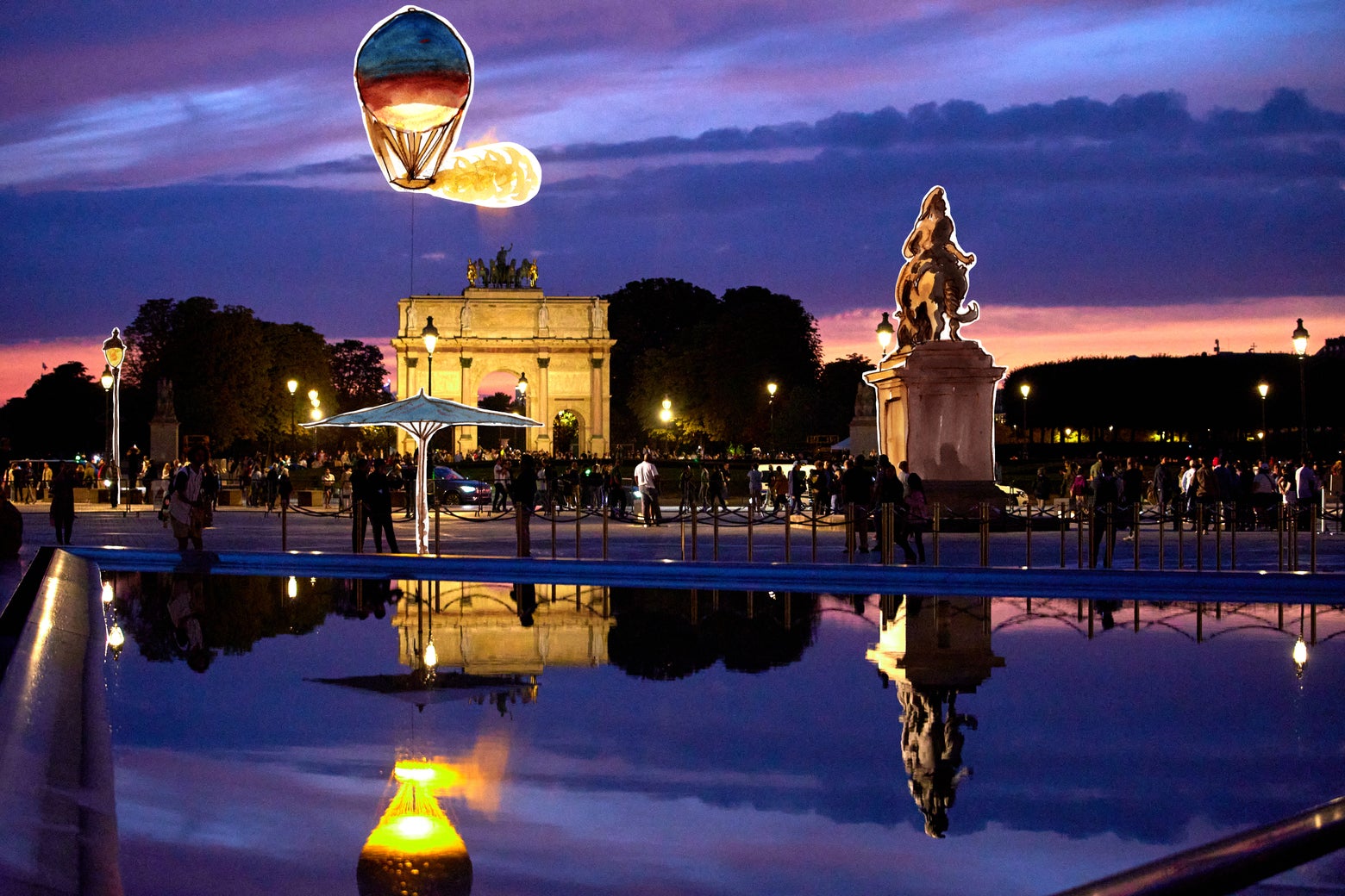 France turned the games into a city-wide celebration for all