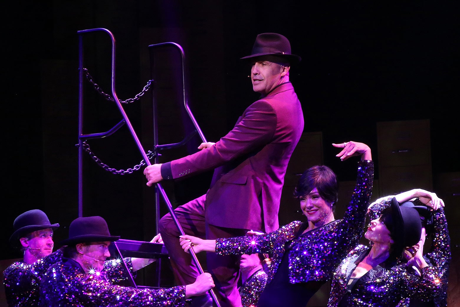 Billy Zane performs at Bill Pay the Musical.