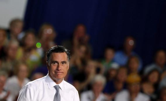 Republican presidential candidate, former Massachusetts Gov. Mitt Romney 