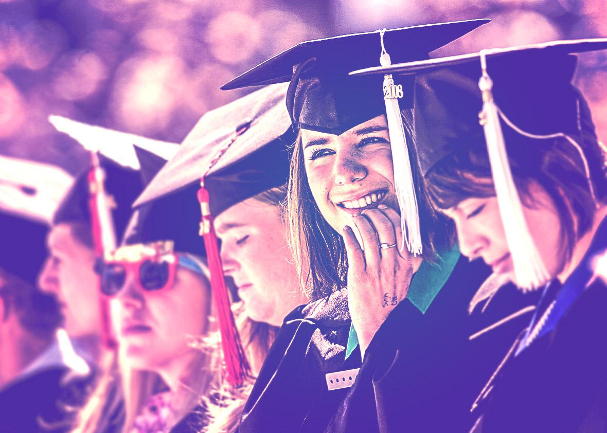 half of college graduates think college wasn't worth it. 