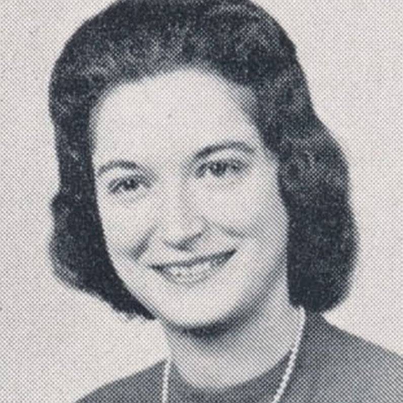 Yearbook photo of Alice Vogel Stroh.