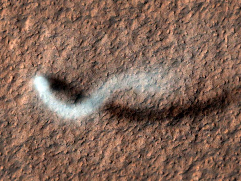 mars dust devil tornado photo.