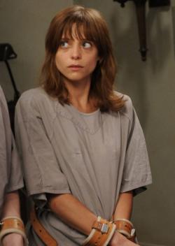 Lizzie Brochere as Grace in this week's episode of 'American Horror Story: Asylum.'
