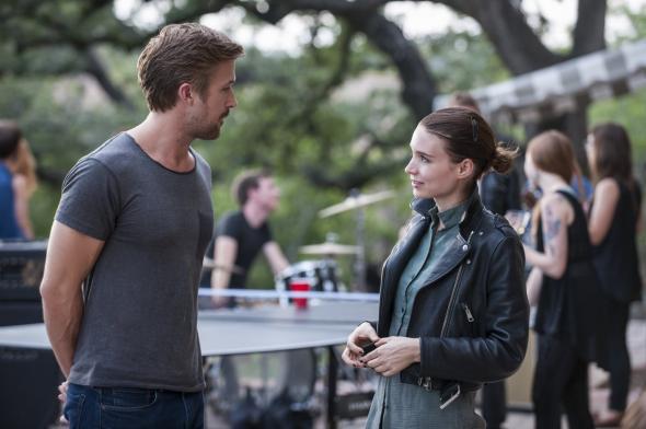 Ryan Gosling and Rooney Mara in Song to Song.