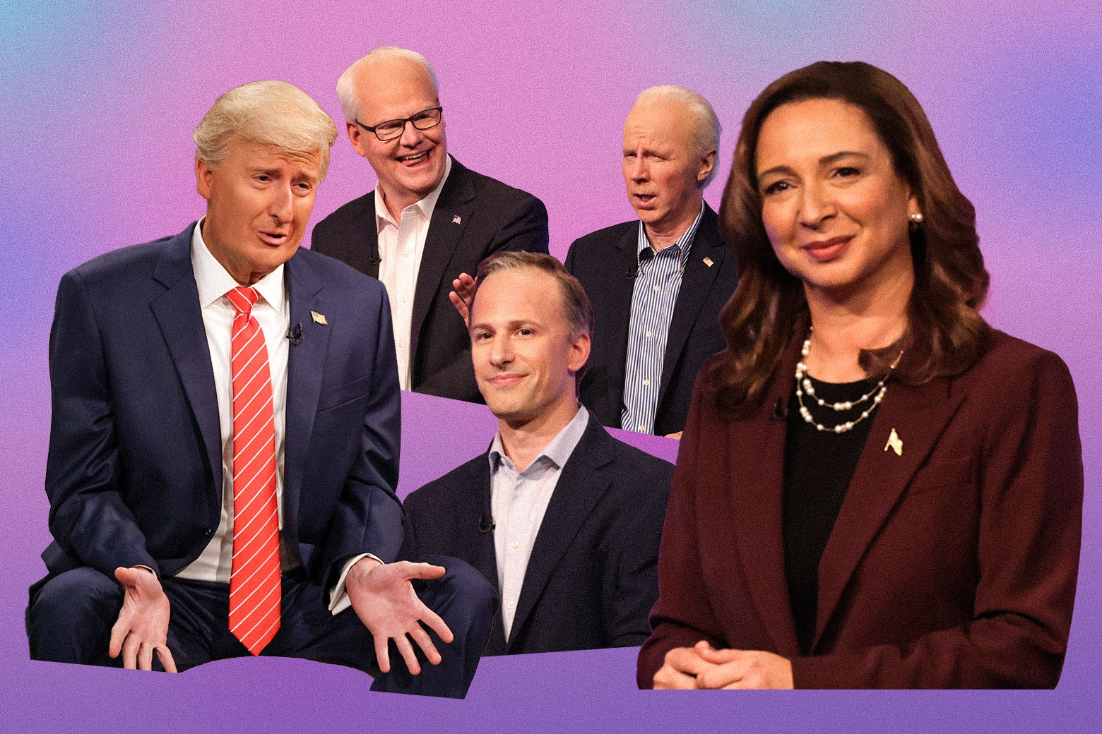 SNL’s Kamala Harris and Trump skits fail at political comedy.