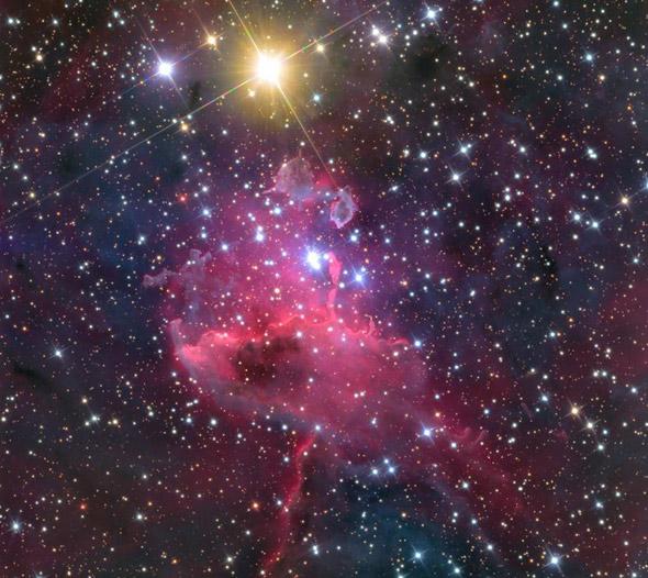 IC 417: Star-forming nebula astrophoto.