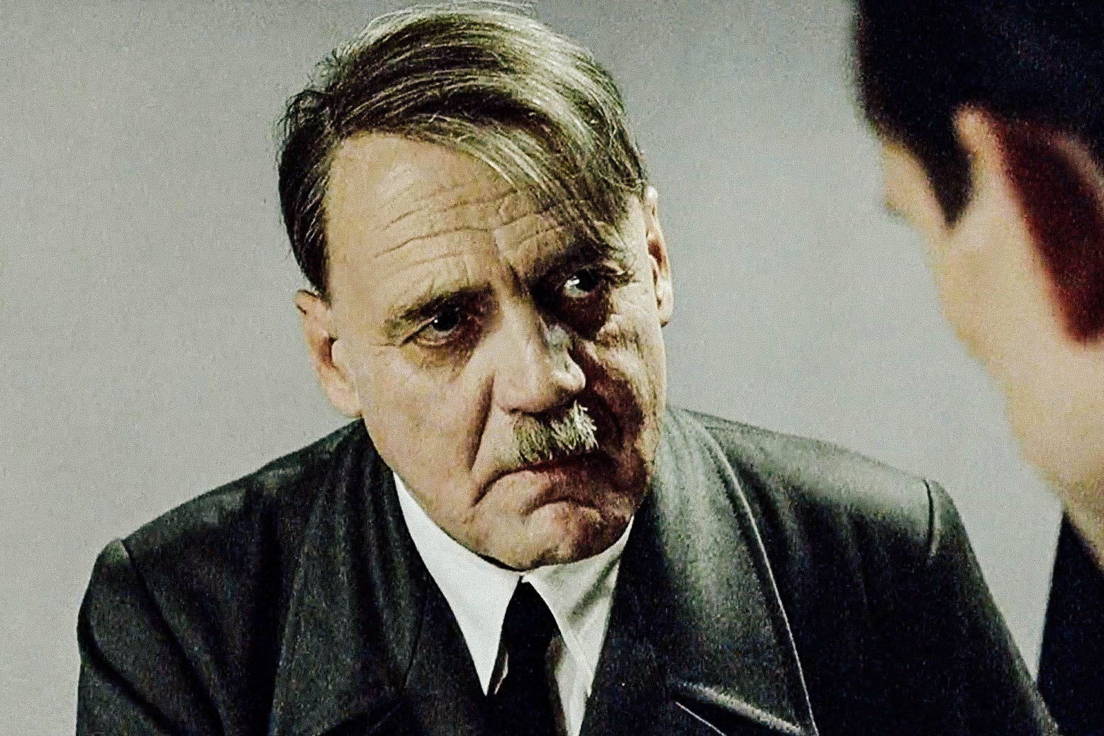 Bruno Ganz as Hitler in Downfall.