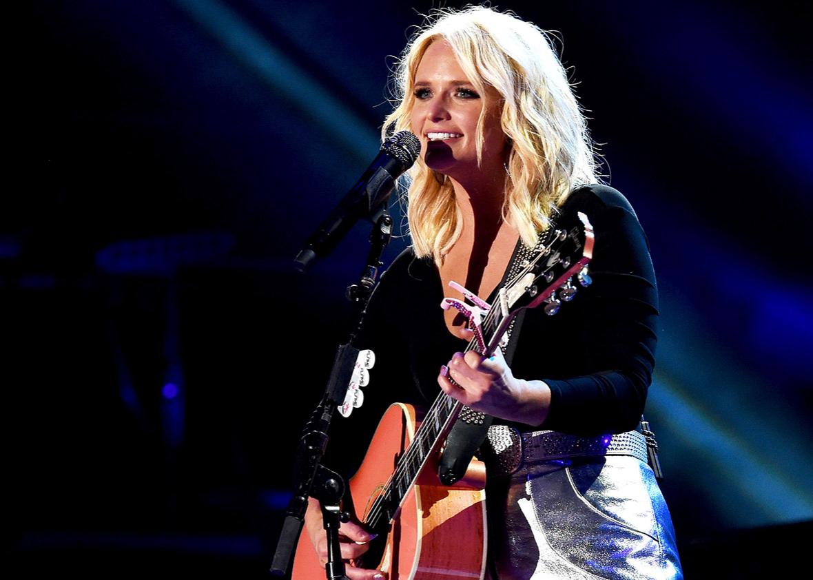 Singer-songwriter Miranda Lambert performs onstage during 2016 CMA Festival - Day 1 at Nissan Stadium on June 9, 2016 in Nashville, Tennessee.  