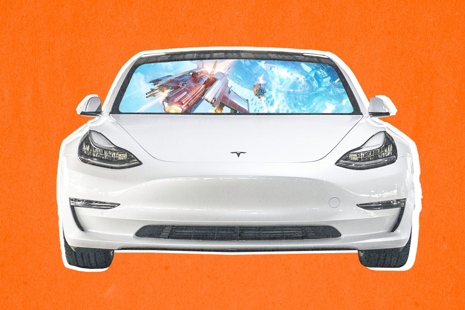 I Played Tesla&rsquo;s Video Games While Driving. Yep, Pretty Dangerous!