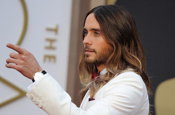 Jared Leto at the 86th Academy Awards on March 2nd, 2014 in Hollywood, California. 
