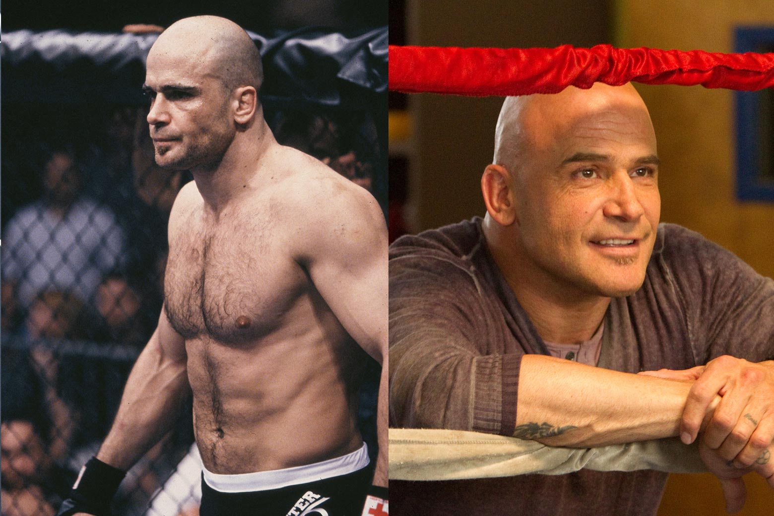 Bas Rutten, in het echt en in de film.