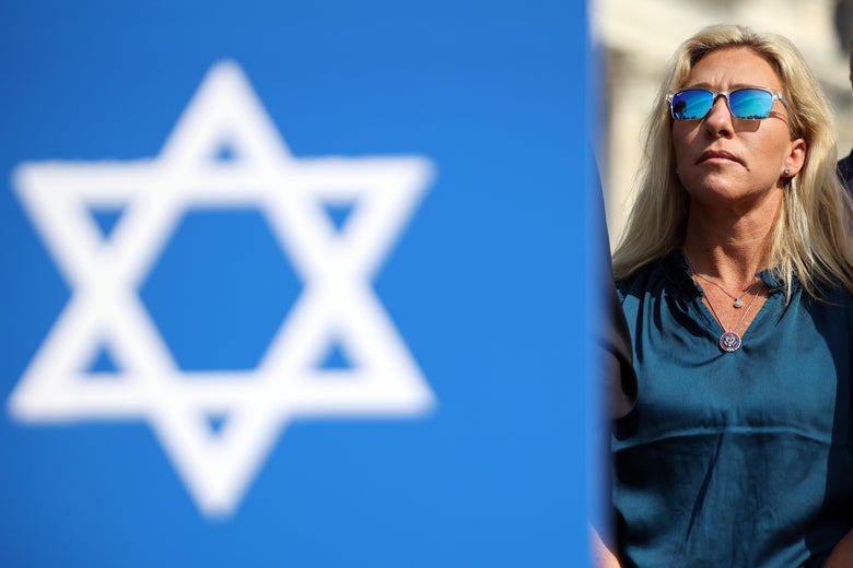 Marjorie Taylor Greene Is Talking About the Jews Again Marjorie Taylor Greene Is Talking About the Jews Again