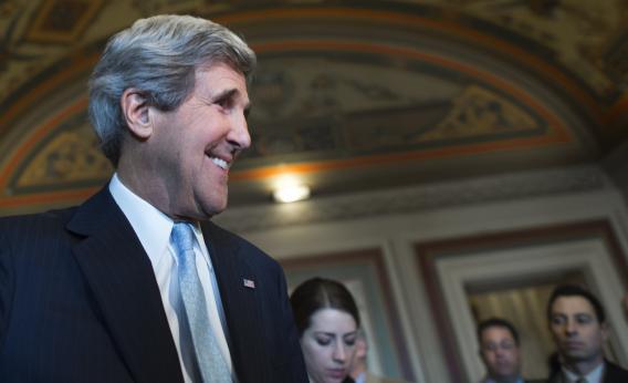 John Kerry is dead serious about signing his tweets "JK."