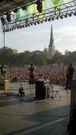 The Dismemberment Plan's Travis Morrison at the Pitchfork Music Festival