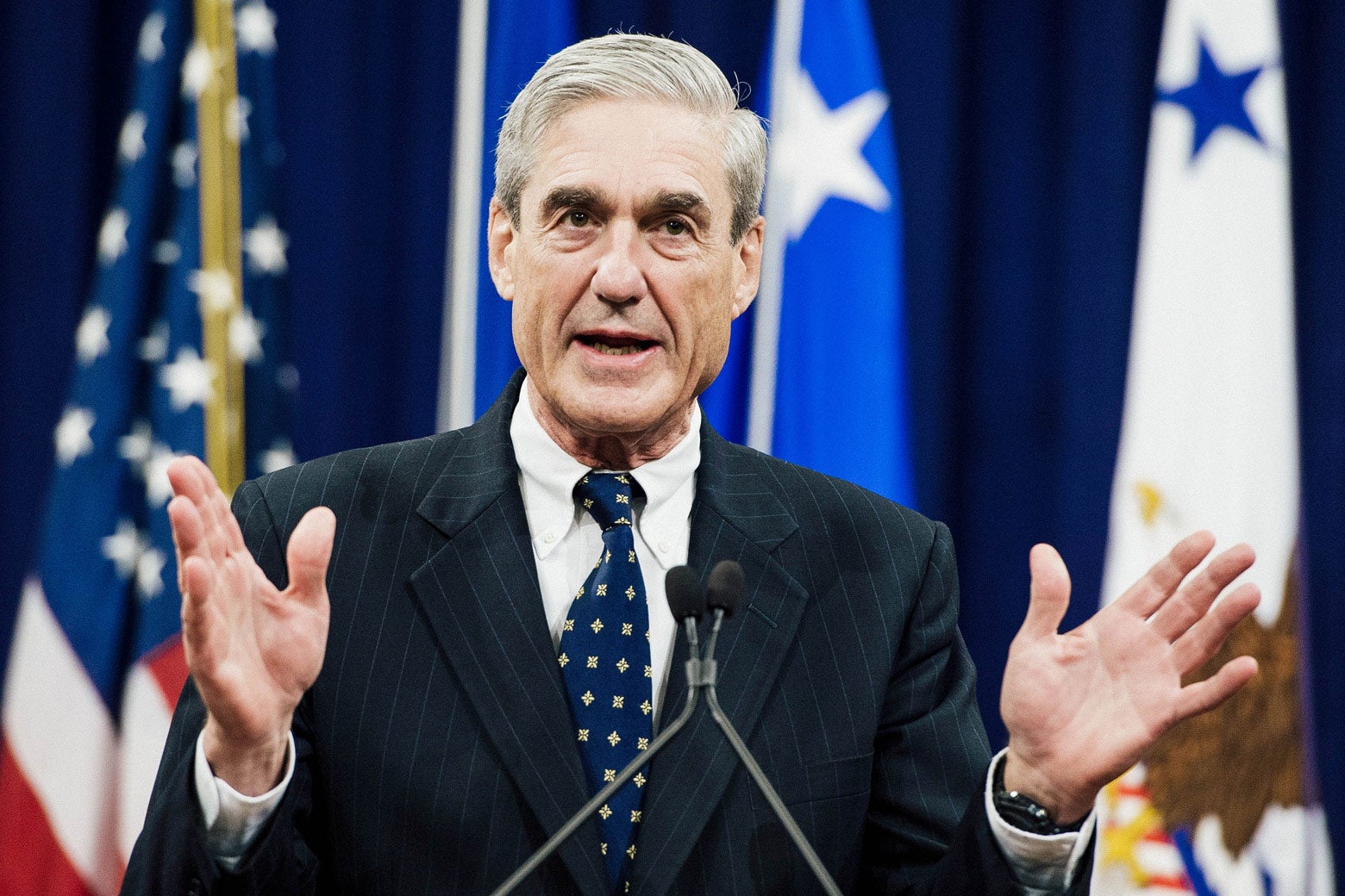 Robert Mueller, as seen in this 2013 photo during his tenure as FBI director.