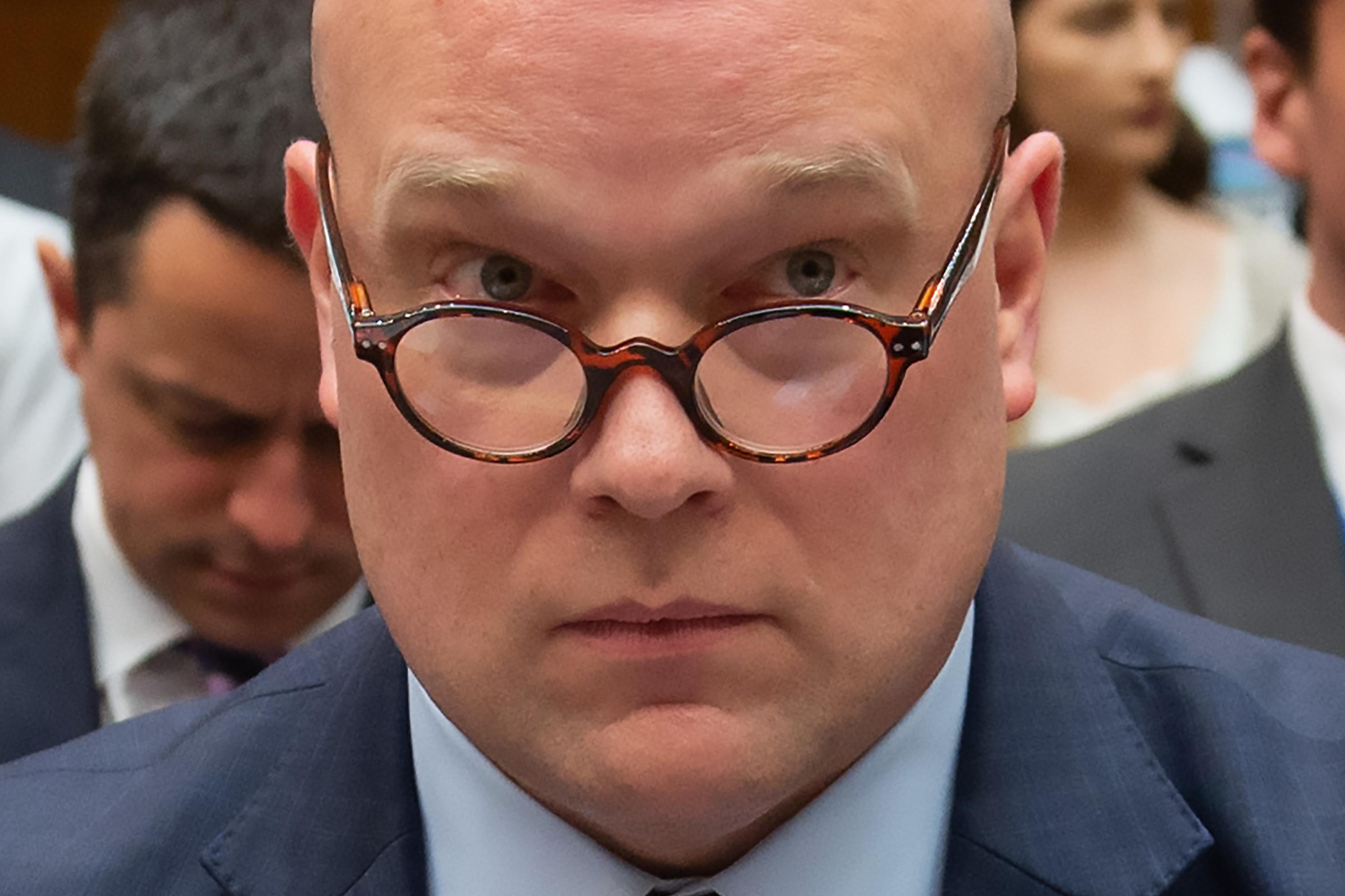 Acting Attorney General Matt Whitaker testifies before a House Judiciary Committee hearing on oversight of the Justice Department, at Capitol Hill in Washington, DC, on February 8, 2019. 