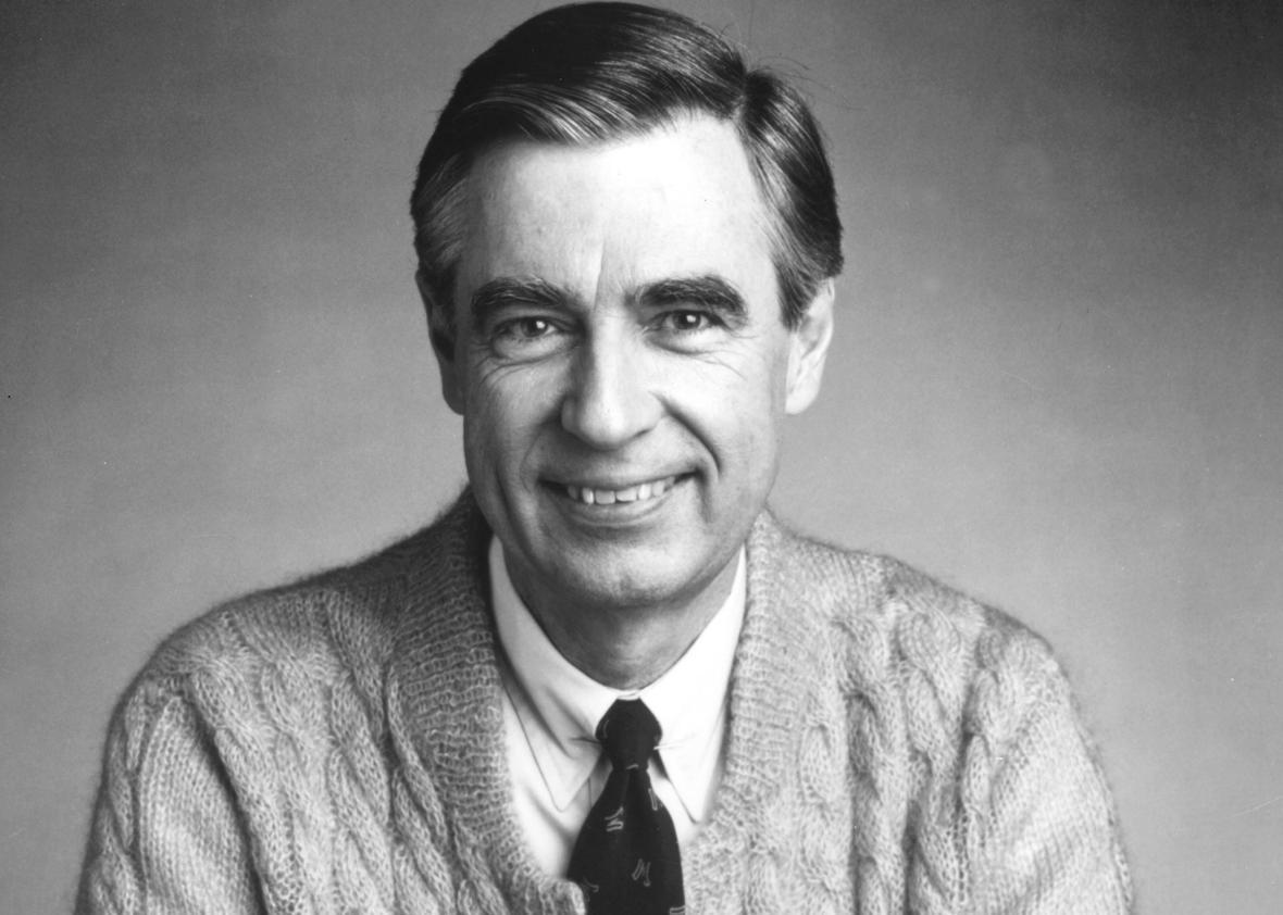 Fred Rogers, The Host Of The Children's Television Series, 'Mr. Rogers' Neighborhood.'