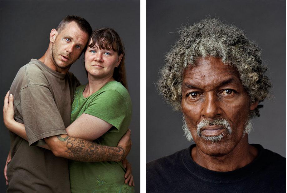 Left: Husband and wife Charles and Victoria, Columbia, S.C. Right: Benjamin, Columbia, S.C.