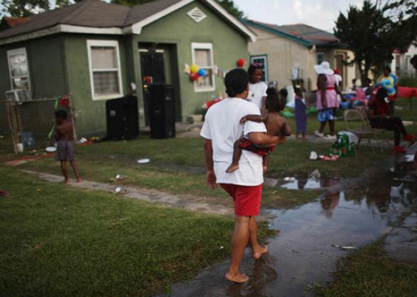 flooded during Hurricane Katrina.