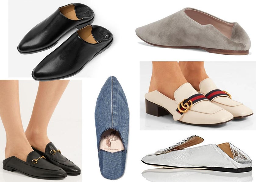 collapsible heel loafer womens