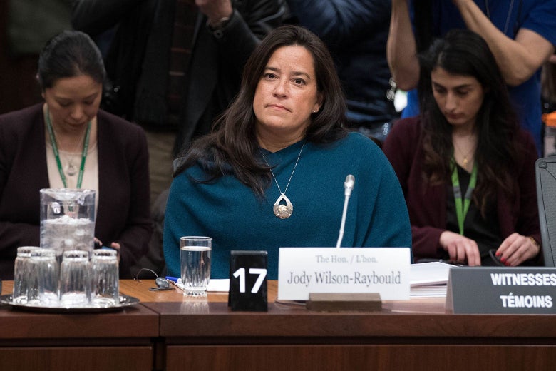 Jody Wilson-Raybould in Ottawa on Feb. 27.