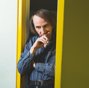 Author Michel Houellebecq.