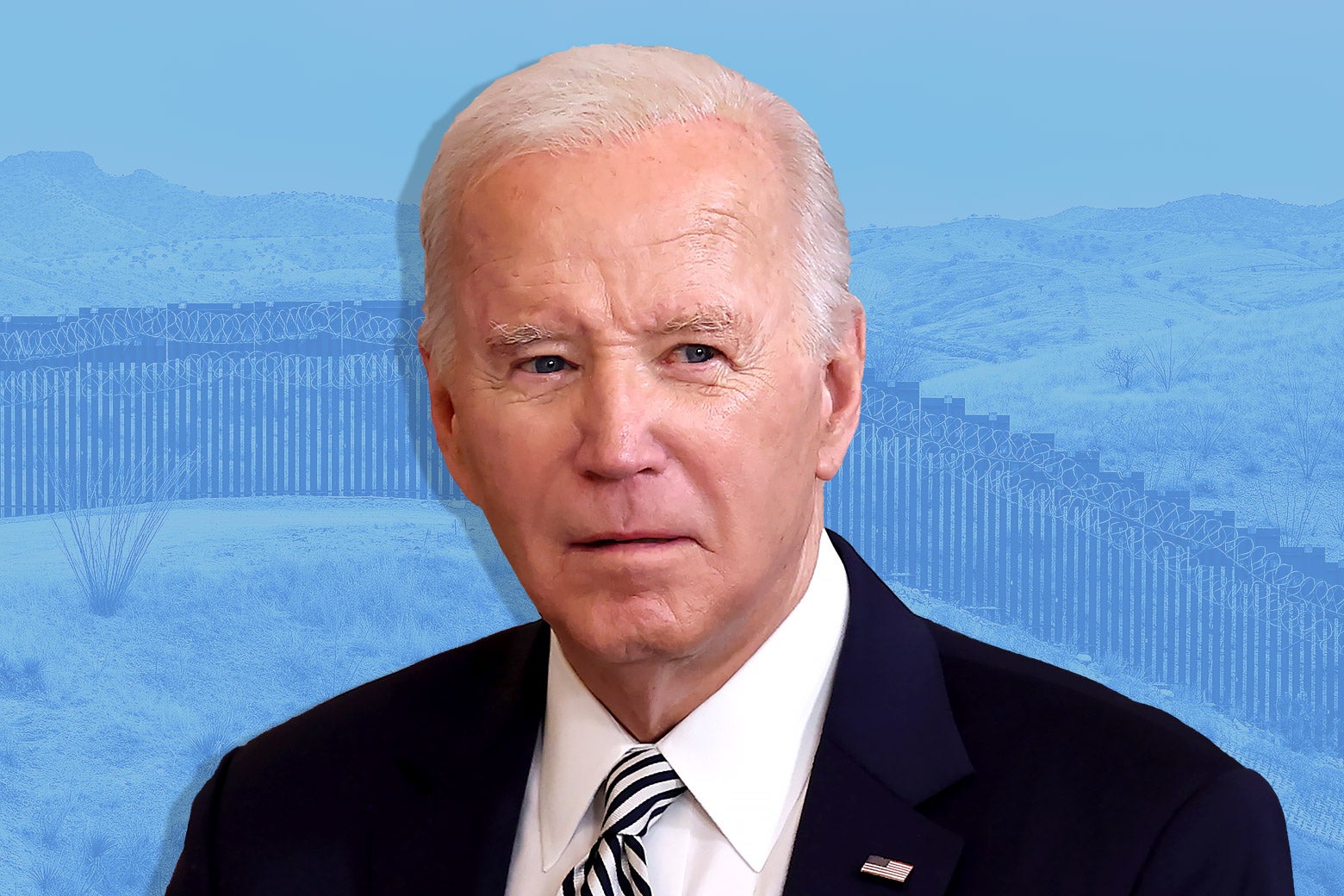 Joe Biden, immigration: The Senate’s bipartisan border bill and many voters assume that the president can “shut down” the border. Uh ...