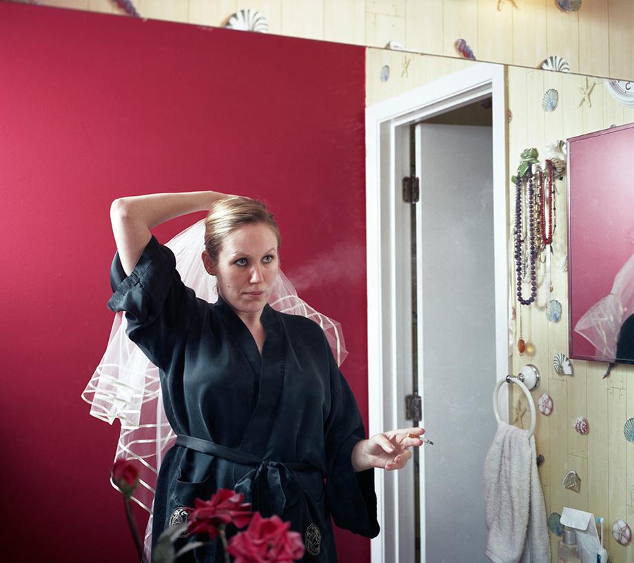 Brittany in Her Bathroom, 2007