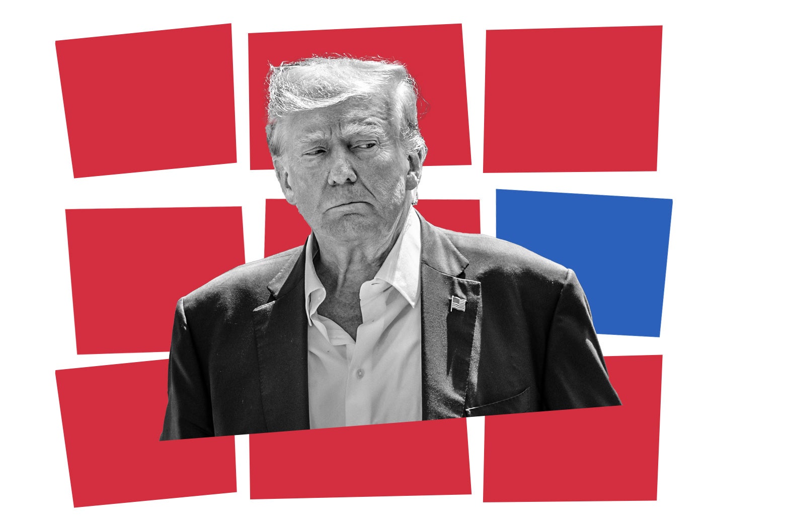 Donald Trump should turn himself in to jail and create a diversion.
