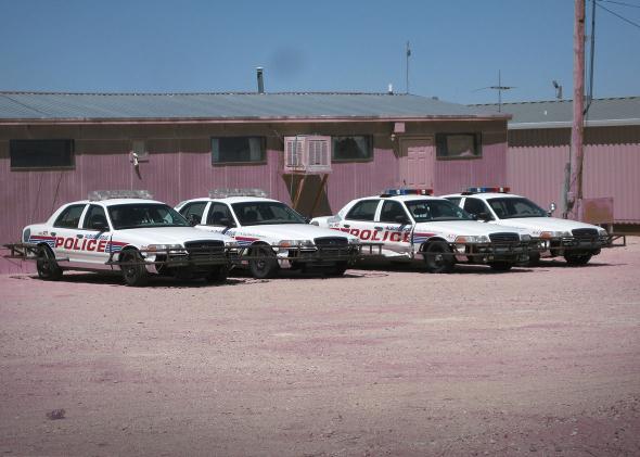 Albuquerque Police EVOC Vehicles.