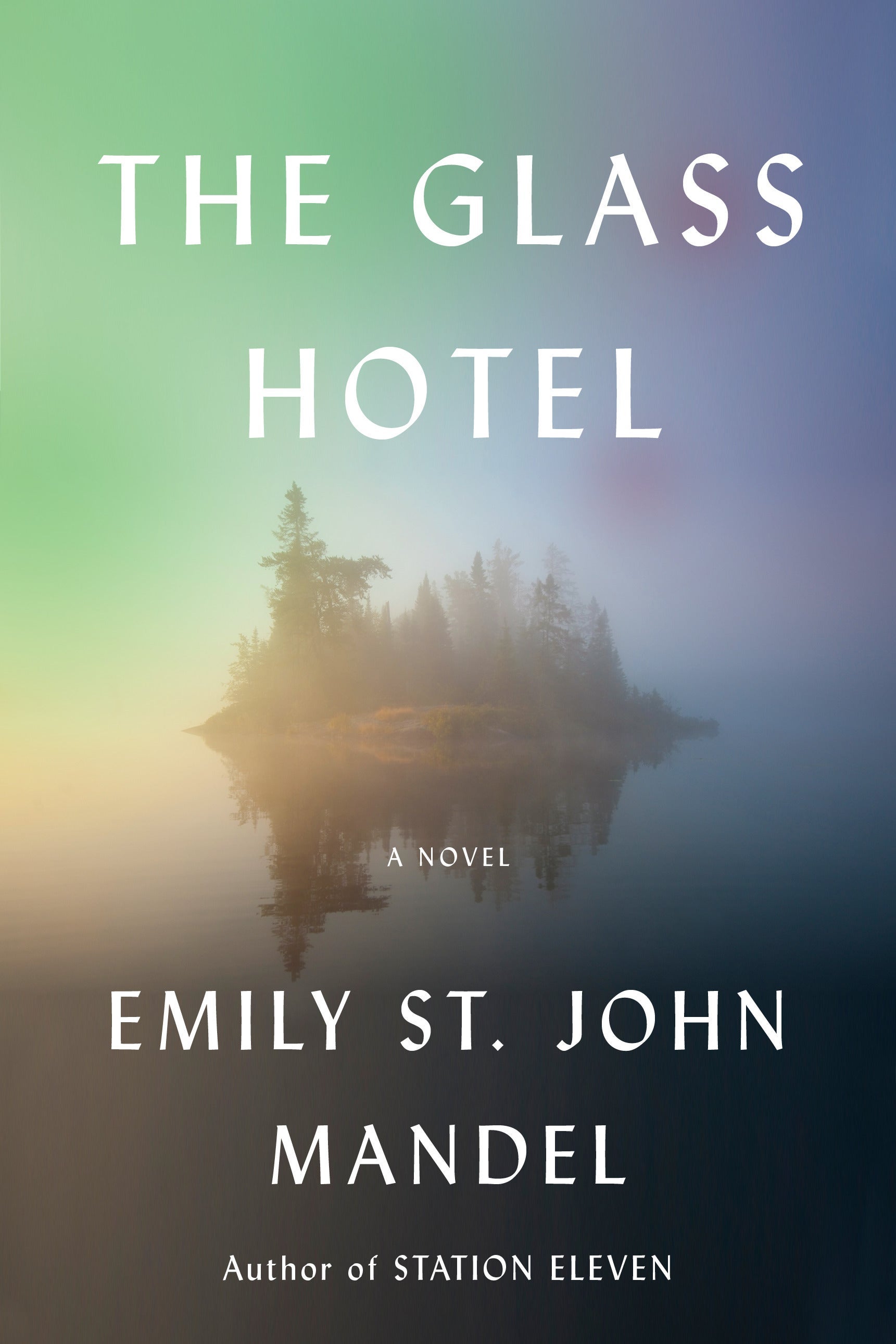 The cover of The Glass Hotel.