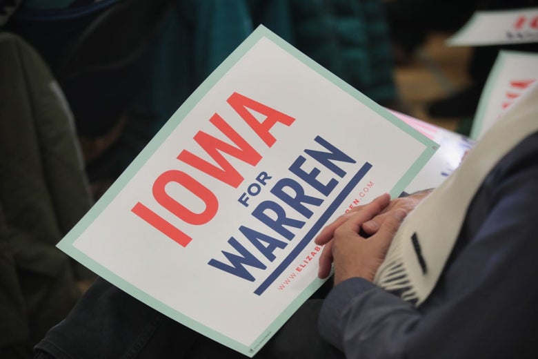 Why not to drop Elizabeth Warren in a Times swing state poll panic.