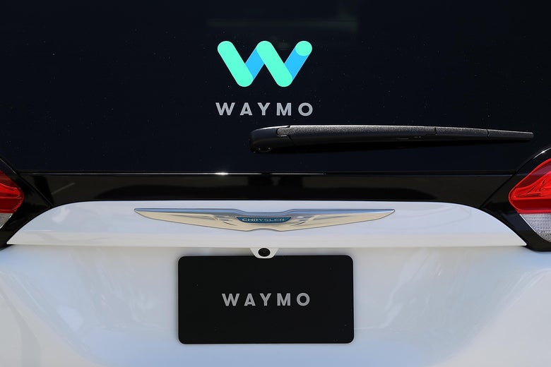 A Waymo car.