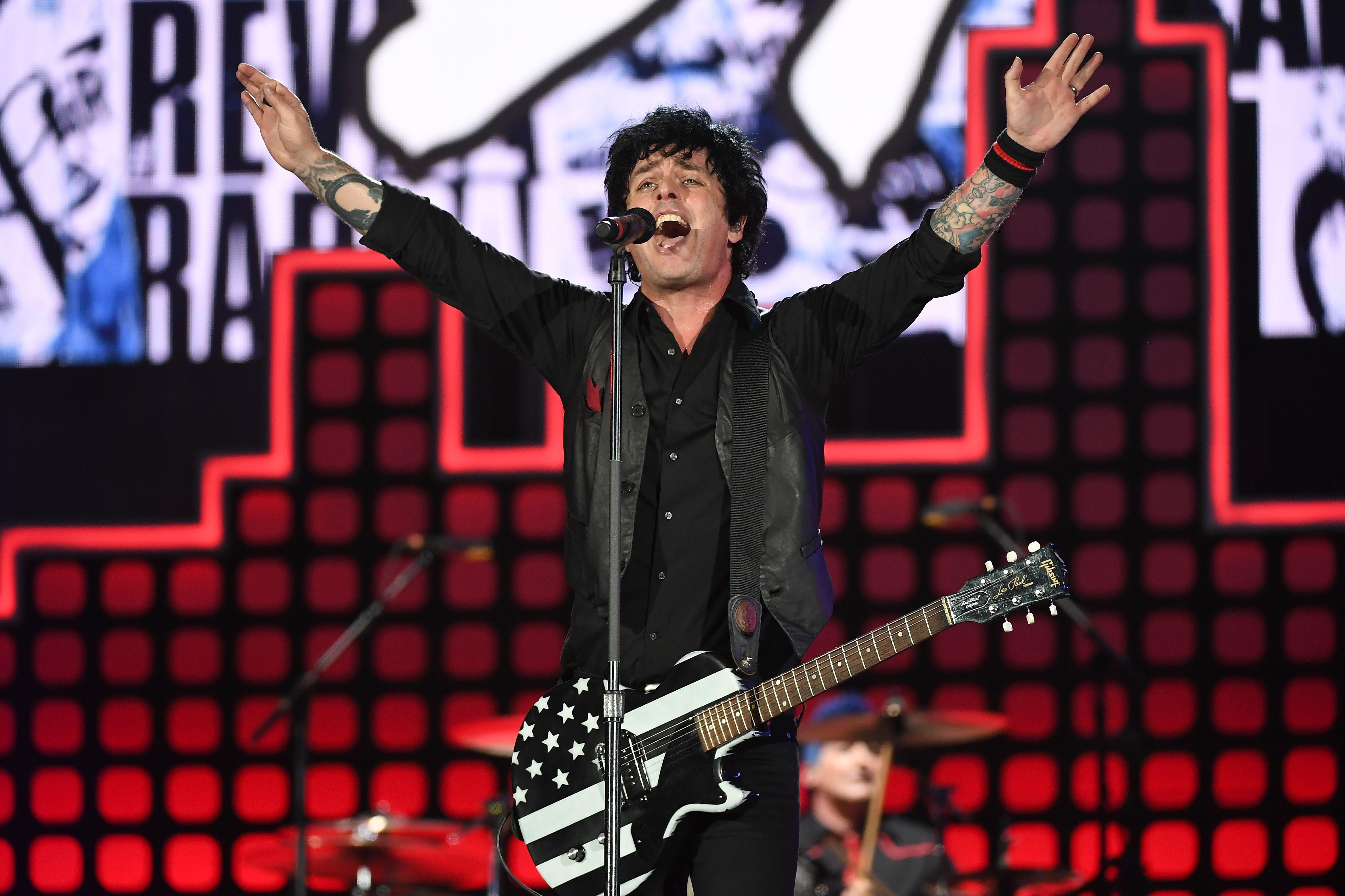 Green Day's Billie joe Armstrong