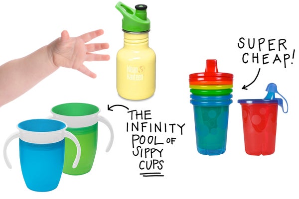 The best sippy cup, recommended by a parent.